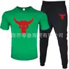 Camiseta de Manga Corta para Hombre y Pantalones Traje Casual Cuello Redondo Color Sólido Traje Deportivo Casual Venta Directa de Fábrica