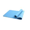 Tapete de Yoga Monocromático TPE para Exercícios de Fitness em Casa, Absorção de Choque, Antiderrapante, Equipamento Auxiliar Espessado, Antiderrapante e Espessado