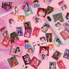 Mo Ink Stickers En Caja Revista Chica Retro Literario Diario DIY Decorativo Sellado 46 Piezas