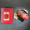 2027 Año Zodiacal de la Oveja Llavero Sobre Rojo Oveja Oveja Obtener Agua de la Fortuna Cubo Bolsa Tener Dinero Para Gastar Colgante Pequeño Personalizado
