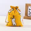 Pantalones de Algodón Estampado con Cordón y Bolsillo con Solapa, Bolsas Repelentes de Mosquitos de Medicina Tradicional China, Bolsas para Empaque de Joyería, Bolsas Pequeñas de Tela de Algodón y Lino al por Mayor en Stock