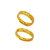 Anillo de Hielo Triturado para Mujer, Anillo Sencillo de Alta Gama Que No Se Desvanece Fácilmente, Anillo de Moda Ins de Nicho, Anillos de Pareja al por Mayor
