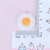 Pegamento crema funda para teléfono móvil paquete de material DIY comida de simulación y juego accesorios de resina huevo frito huevo decoración personalizada