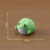 Cerdo lindo, gato regordete, figuras de animales redondos, adorables miniaturas, decoraciones DIY para casa de muñecas, accesorios y adornos para paisajes en miniatura