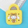Venda Quente Transfronteiriça Candy Color Cartoon Cave Coin Purse Carteira Portátil Fofa Cola Macia Fone de Ouvido Bolsa Presente da Escola Primária