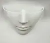 Máscara de rosto inteiro com formato de rosto perfeito, cosplay biomimético, estilo sci-fi de Halloween, máscara facial semi-cobertura