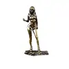 Estatueta de Deusa do Yoga Invertido com Acabamento de Luxo, Produtos Culturais e Criativos de Nicho, Artesanato em Latão, Pequenos Itens para Barracas de Rua