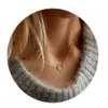 Collar de Calabaza Fantasma Nuevo Transfronterizo Colgante de Hoja Regalo de Halloween Joyería Versátil Personalizada Cadena Sencilla para Clavícula