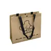 Bolsa Não Tecida Sacola de Loja de Roupas Bolsa para Roupas Femininas Fita de Embalagem Sacola de Compras Atacado Cinto de Presente