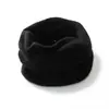 Gorro de Cuello de Cachemira de Color Sólido Cálido Cachemir Nuevo Estilo Unisex Suéter de Punto Protector de Cuello Calentador de Cuello Bufanda Hueca Blanca