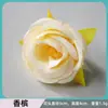 Cabeça de flor de camélia artificial tecido de seda decoração de casa diy feito à mão estilo nacional acessórios de cabelo cenário de casamento adereços para fotografia de flores artificiais