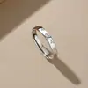Anillos de pareja de pata de gato románticos y lindos, un par de anillos abiertos simples y dulces para estudiantes, un regalo para una novia
