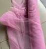 Ajustada à pele, amigável à pele, rosa nude, rosa pasta de feijão, anti-pilling, malha macia, tecido, véu de noiva, cortina, roupa
