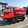 Caminhão Lançador de Lagartas de 6 Cubos Tração nas Quatro Rodas Motor 490/4102 Caminhão Pulverizador de Fezes de Gado e Aves Máquina de Fertilizante