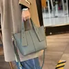 Bolsa Feminina de Couro Genuíno 2025 Nova Tendência Grande Capacidade Bolsa de Mão Fashion Versátil Bolsa Tote Bolsa de Ombro Único Transversal de Alta Qualidade