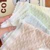Nubes de Crema de Malvavisco Algodón Modal para Niña Ropa Interior sin Costuras de Algodón de Cintura Media Entrepierna Antibacteriana Talla Grande Estampada para Mujer