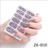 Zhengxiang Celebridad de Internet Populares Tiras de Pollo con Cebolla Callejera Pegatinas Rayadas para Uñas Patrón de Leopardo Pegatinas para Manicura TikTok Venta Caliente Pegatinas para Manicura Pegatinas Completas