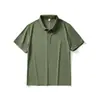 Camisetas Polo Lisas de Verão para Homens e Mulheres, Roupa de Trabalho Casual de Manga Curta com Gola Reversível, Atacado em Estoque de Comércio Exterior