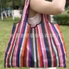Bolsa de Compras Plegable de Gran Capacidad Transfronteriza Dibujos Animados Japoneses Impermeable Tela Oxford Ecológica Bolsa de un Solo Hombro para la Compra al por Mayor