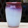 Vaso de Flores Suculentas com Tronco Alto, Cerâmica Grossa, Venda Especial de Liquidação, Vaso de Cerâmica de Penhasco com Tronco Alto para Plantas Verdes, Vaso Doméstico, Jarro de Cerâmica