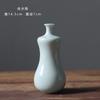 Jingdezhen Cerámica Jarrón adornos retro nuevo chino Zen flor simple decoración de modelo de hogar manualidades