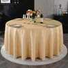 Mantel para Mesa Redonda Grande de Hotel Impermeable y a Prueba de Aceite Sin Lavado Mantel para Mesa de Restaurante Cubierta para Plato Giratorio Manteles Redondos de Lujo Ligero Gama Alta