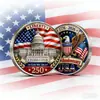 Artículos en Stock Transfronterizos: Colección Conmemorativa del 250 Aniversario de los Estados Unidos Moneda de Metal con Relieve 3D, Medalla Conmemorativa del Día de la Independencia