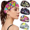 Moda Europea y Americana para Mujer, Estampada, para Viaje, Fiesta, Absorbente de Sudor, Transpirable, para Yoga, Running, Fitness, Deportes, Cinta para la Cabeza