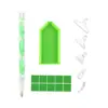 Kit de Ferramentas Caneta Aplicadora de Pontos Diamond Painting DIY Diamante Pegajoso Padrão Especial Caneta Aplicadora Rápida Ponta de Caneta de Reposição Multifuncional