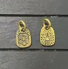 Acessórios de joalheria DIY pingente liga Xizang banhado Xizang prata cor dupla pingente zhakiram estrela lua diamante acessórios