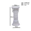 Maceta de estilo europeo, decoración de columna romana, accesorios de boda, base de pilar, decoración retro para jardín, patio, balcón