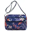 Bolso de Mujer Gran Capacidad Moda Bolso Cruzado Mediana Edad y Adultos Mayores Bolso de Hombro para Mamá Tela Oxford Flor Multi-capa Mochila Venta al por Mayor