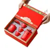 Caja de Regalo de Taza de Té Cultural y Creativa de la Ciudad Prohibida para Personas Mayores, Regalos para el Día del Maestro para Maestros, Padres y Souvenirs Corporativos