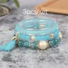 Pulsera de Cuerda, Pulsera Versátil de Borlas de Colores Dulces Bohemia para Mujer, Alto Valor, Pulsera de Colores Dulces para el Festival del Bote del Dragón