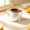 Envoltura de Pastel Transparente Mousse Elevada con Borde Suave, Pegatina Transparente Autoadhesiva Anti-Salpicaduras para Pastel de Cumpleaños