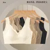Ropa Interior de Lifting Sin Rastro para Mujer Pecho Grande Revelador Pequeña Reunión Anti-Caída Superior Colapsado Paramilum Sin Aros Cómodo Hermoso Espalda Sujetador