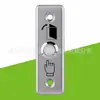 Aço inoxidável tipo 86 interruptor de controle de acesso oculto botão de porta auto-retorno painel de energia de abertura de porta botão de desbloqueio montado na superfície