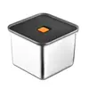 Estante de especias de cocina de acero inoxidable premium, caja de condimentos de grado comercial para restaurantes, restaurantes de hot pot y tiendas de té de burbujas