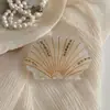 YHJ Accesorios para el Cabello Nuevo Concha de Piedras Strass Caracola Pinza de Ácido Acético Pinza Marina Pinza Tiburón Agarrador de Cabello