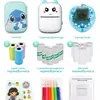Mini Impresora Portátil Inalámbrica de Venta Caliente Transfronteriza Se Puede Conectar a Teléfono Móvil Pequeña Impresora de Fotos Autoadhesiva para el Hogar