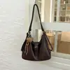 Mochila popular transfronteriza simple y elegante de gran capacidad para mujer 2026 nueva versátil casual para el trabajo hombro y bandolera