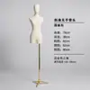 Modelo de Clavícula Estilo Coreano Adereços Manequim Feminino de Meio Corpo Suporte para Vitrine de Loja de Roupas Manequim Feminino de Corpo Inteiro Prateleira de Modelo para Loja de Roupas