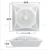 Ventilador de Techo Integrado para Hogar y Comercio P, Empotrado, Oculto o de Instalación Visible, Ventilador de Techo para Techo de Yeso, Circulación de Aire