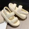Sandalias Planas para Estudiantes Stomp Sense de Eva Calzado Casual para Exteriores Moda Nueva Suela Suave Sandalias de Verano para Mujer