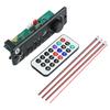 Microfone de 5v com amplificador 2 * 3W Bluetooth decodificador placa tela colorida com gravação de chamadas placa-mãe sem perdas com Bluetooth JX-Y20