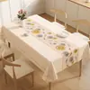2026 Nuevo Estilo Mantel Impermeable, Resistente al Aceite, Resistente al Calor, Lavable, Cubierta Rectangular para Mesa, Tapete de Mesa, Lujo Ligero, Sensación de Alta Gama