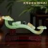 Adornos Estilo Chino Todo Sale Bien Jade Hielo Azul Ruyi Decoraciones para Sala de Estar Entrada Habitación Cálida Casa Nueva Regalo de Inauguración de Casa Gama Alta