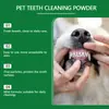 Polvo Dental Limpiador para Mascotas Yegbong Cuida el Mal Aliento Bucal de tu Mascota, Refresca el Aliento, Limpia y Cuida los Dientes