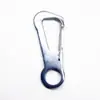 Mosquetón Multifuncional para Exteriores Hebilla Colgante de Acero Inoxidable Pinza para Cinturón Hebilla de Colgado Rápido Llavero Abrebotellas Hebilla Colgante