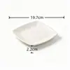 Los tazones, platos y palillos de imitación de porcelana de PLA son reutilizables, de grado alimenticio y adecuados para uso doméstico, en hoteles y para catering.; también son resistentes a caídas y al calor